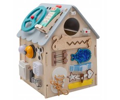 Montessori veiklos lenta „House“ su LED apšvietimu, Baby Mix