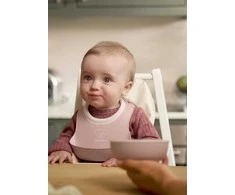 BabyBjorn Baby Feeding Set - komplektas do karmienia, 3 vnt. | Powder Rožinė