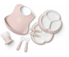 „BabyBjorn“ maitinimo rinkinys – 8 dalių | Rožinis