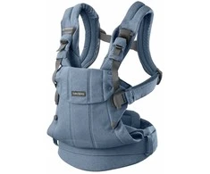 BABYBJORN nešioklė HARMONY WOVEN MELANGE, mėlynas 088033