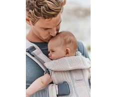 BABYBJORN nešioklė One Air Pearly Rožinė, 3D Mesh 098001