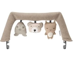 BabyBjorn - zabawka do leżaczka Bliss i Balance Soft | Soft Friends, Neutrals