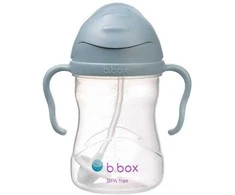 B.BOX BB200208 Vandens butelis su šiaudeliu 240 ml vandenynas