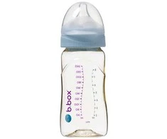 B.BOX BB00753 kūdikių žinduko buteliukas, pagamintas iš PPSU, 240 ml, mėlynas