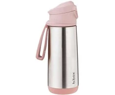 B.BOX BB00877 terminis buteliukas su sportiniu kandikliu 500 ml Blush Crush