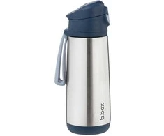 B.BOX BB00878 terminis buteliukas su sportiniu snapeliu 500ml vidurnaktį