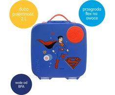 b.box Lunchbox - indas na obiad, lunch | Superman