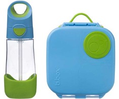 B.box rinkinys: mini dėžutė ir 450ml gertuvė su šiaudeliu