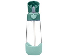 B.BOX - 600 ml tritano sportinis butelis, smaragdinis miškas
