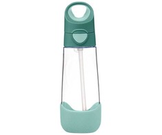 B.BOX - 600 ml tritano sportinis butelis, smaragdinis miškas
