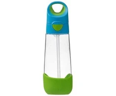 B.BOX BB00220 Tritan vandens butelis su šiaudeliu 600ml Ocean Breeze