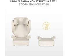 Automobilinė kėdutė Caretero BREEZY FIX 15-36 kg, Juodas