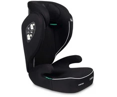 Caretero Breezy - fotelik automobilinis 100-150 cm 2w1 su funkcija boostera | Juodas