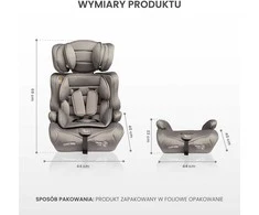 Automobilinė kėdutė Caretero FALCON I-Size, 76-150 cm, Navy