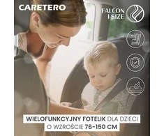 Caretero Fotelik Falcon I dydžio rudos spalvos (76-150)