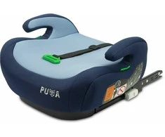 Automobilinė kėdutė - paaukštinimas Caretero Puma Isofix-I-Size, 125-150 cm, mėlynos spalvos
