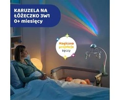 Chicco First Dreams Rainbow 3w1 rožinė