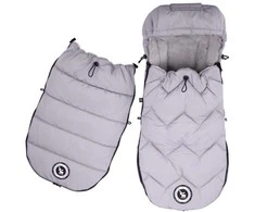 Cottonmoose Arctic - 2in1 rudens/žiemos miegmaišis | Pilka