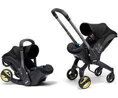 Automobilinė kėdutė - vežimėlis Doona i, 0-13 kg, Nitro Juodas