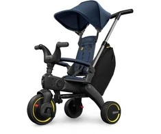 Doona Liki Trike S3 5in1 - sulankstomas triratis | Tamsiai mėlynas