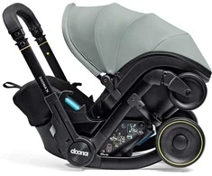 Automobilinė kėdutė - vežimėlis Doona X, 0-13 kg, Dusty Sage
