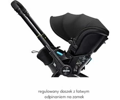 Automobilinė kėdutė - vežimėlis Doona X, 0-13 kg, Nitro Juodas