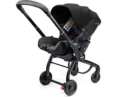 Automobilinė kėdutė - vežimėlis Doona X, 0-13 kg, Nitro Juodas
