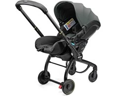 „Doona X“ – transformuojama, mobili automobilinė kėdutė ir vežimėlis viename | Miško pilka