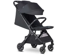 Easywalker Jackey 2 - kompaktiškas vežimėlis | Vidurnakčio Juodas