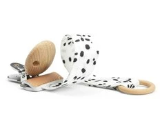 Elodie Details - medinis čiulptuko laikiklis | Dalmatian Dots