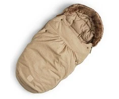 Elodie Details vilnonis žieminis vokelis kūdikiui Pure Khaki rusvai gelsvas
