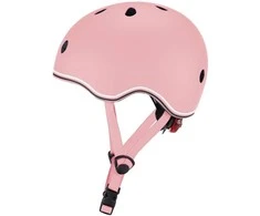 GLOBBER šalmas Go Up Lights, XXS/XS (45-51cm), pastelinė rožinė