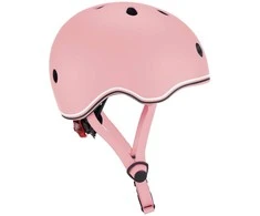 GLOBBER šalmas Go Up Lights, XXS/XS (45-51cm), pastelinė rožinė