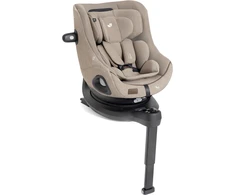 Joie i-Harbour PRO - sukamasis fotelik automobilinis 3w1, 40-105 cm | Signature Sandstone Mesh