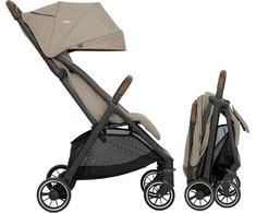 Joie Pact PRO – lengvas, kompaktiškas vežimėlis iki 22 kg | kreminės spalvos