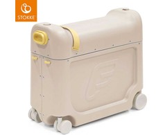 Kelioninis Stokke JetKids BedBox - Vaikiškas lagaminas su lovos funkcija | Moonglow Baltas