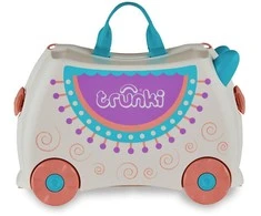 Trunki kelioninis lagaminas su ratukais vaikams | Lama Lola