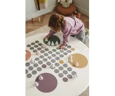 Kids Concept Vaikiškas koncepcija - grindų čiužinys - Ludo žaidimas | Daugiaspalvis (VAIKŲ PAGRINDAS)