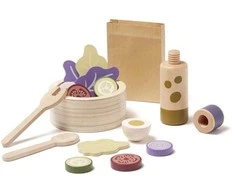 Kids Concept Vaikiškas koncepcija – salotų gaminimo rinkinys | Daugiaspalvis (KID'S HUB)