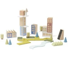 Usorteret Kid's Concept – blokelių rinkinys miestams statyti | Daugiaspalvis (AIDEN)