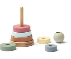 Kid's Concept – sukabinamų žiedų rinkinys | Daugiaspalvis (EDVIN)