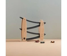 Kids Concept Vaikų koncepcija – automobilių trasa | Natūrali / pilka (AIDEN)