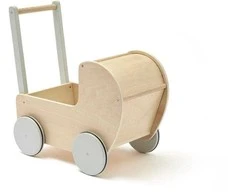 Kids Concept – lėlių vežimėlis natūralus (1000558)