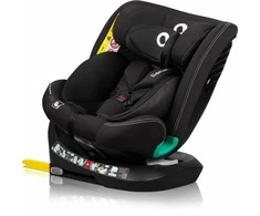 LIONELO Bastiaan One i dydžio juodos anglies automobilinė kėdutė