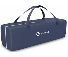 Kelioninė lovytė-maniežas su vystymo stalu iki 15 kg Lionelo Sven Plus Mėlyna Navy