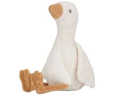Little Dutch Mažasis olandiškas žąsies pliušinis žaisliukas, 25 cm, naujagimiui, natūralus