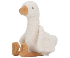 Little Dutch - Žąsies formos pliušinis žaisliukas naujagimiui, 17 cm