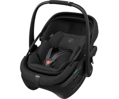 Maxi Cosi Coral Slide PRO 360 - fotelik automobilinis kūdikiams 40-87 cm, ~0-13 kg | Juodas Onyx
