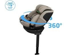 Maxi Cosi Emerald 360 S - sukamasis fotelik automobilinis, 40-150 cm | Tonal Truffle