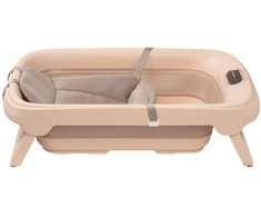 Maxi-Cosi Indigo Plus - składana, kompaktowa wanienka niemowlęca su termometrem | Muted Terra